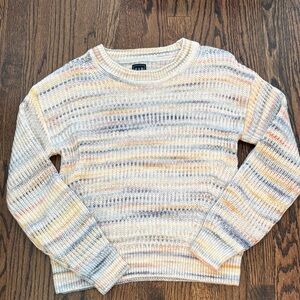 Gap multi color sweater cotton acrylic small women’s like new